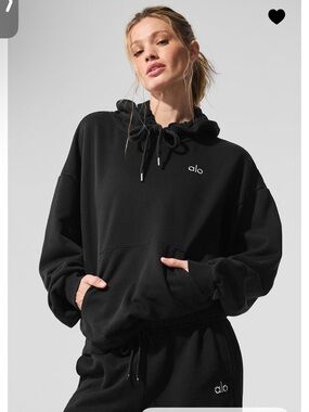Alo Yoga Accolade hoodie and sweatpants XS Black